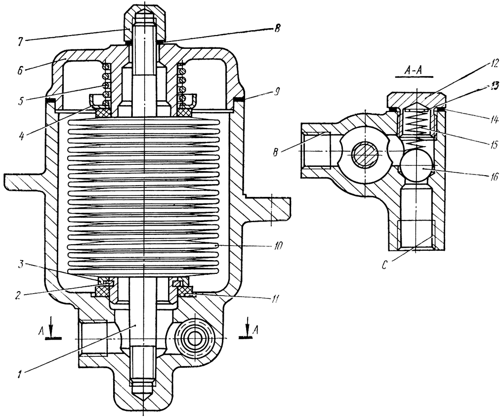 Фильтр системы смазки трансмиссии Фильтр системы смазки трансмиссии